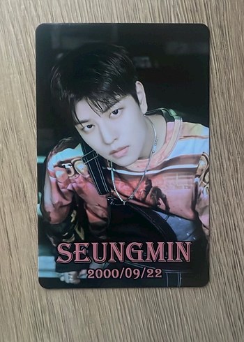 Seungmin lomo card set - Görsel 4