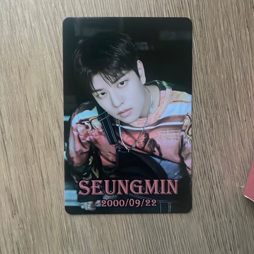 Seungmin lomo card set - Görsel 4