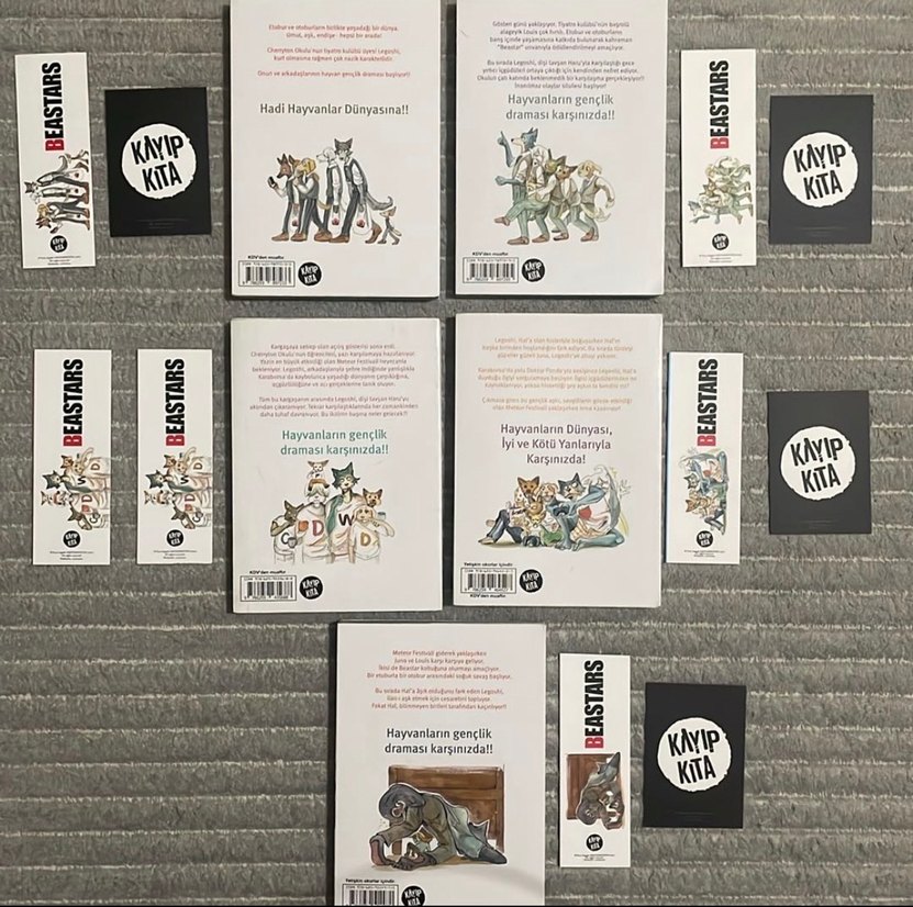 Beastars Manga Ciltleri - Görsel 2