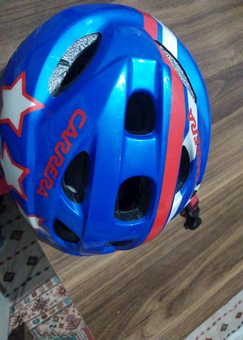 Renkli Mavi Biker Motorsiklet Kaskı bisiklet kaskı m beden - Görsel 2