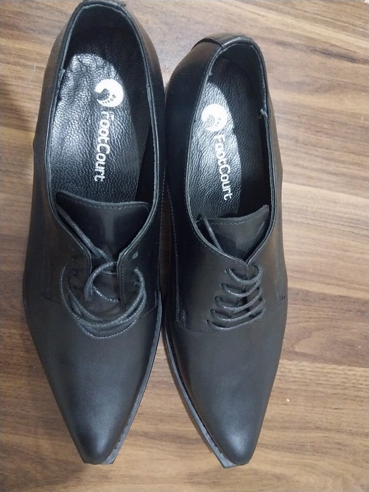 Erkek Klasik Siyah Deri Ayakkabı 40 
footcourt marka - Görsel 3