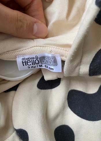 Kahverengi Leopar Desenli Bebek Tulumu - Görsel 2