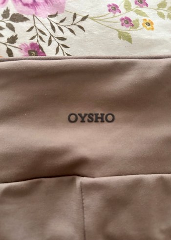 Bej Midi Kadın Salaş Tayt - Görsel 6