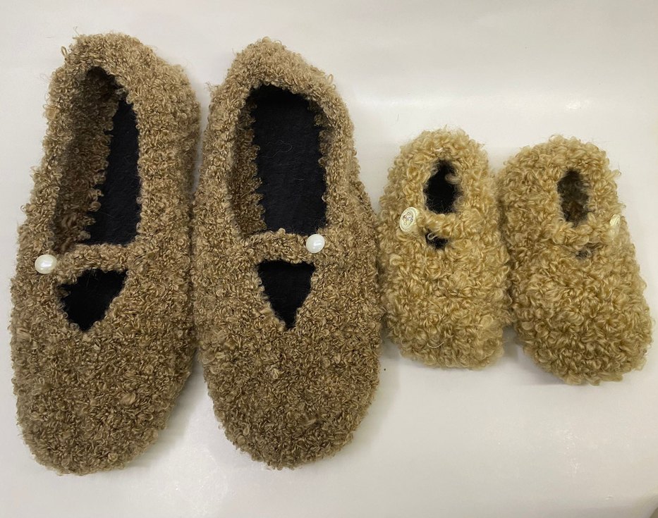 Anne bebek kombin pofuduk patik  - Görsel 3