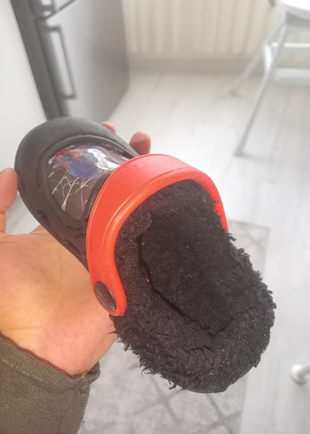 Çocuk Çok Renkli Kaydırmaz Terlikler Velcro - Görsel 2