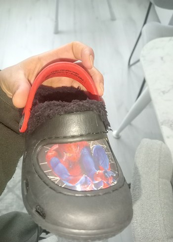 Çocuk Çok Renkli Kaydırmaz Terlikler Velcro - Görsel 3