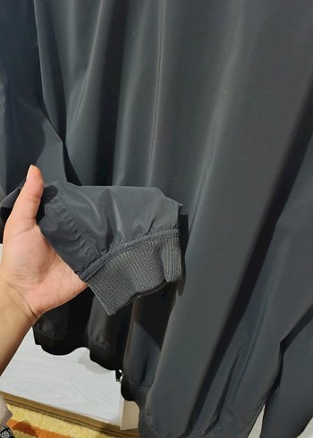 Zara Siyah Midi Cepli erkek Ceket - Görsel 5