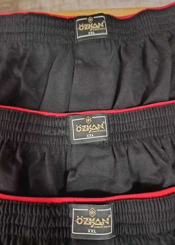 Erkek Siyah Pamuklu Mini Boxer - Görsel 4