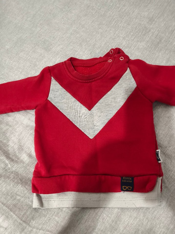 4 adet Erkek Çocuk Renkli Baskılı Sweatshirt - Görsel 4