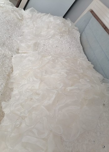 Beyaz Parlak Düz Yatak Örtüsü - Görsel 4