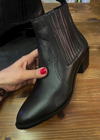 Beymen Blender Gerçek Deri Kovboy Bot - Görsel 4