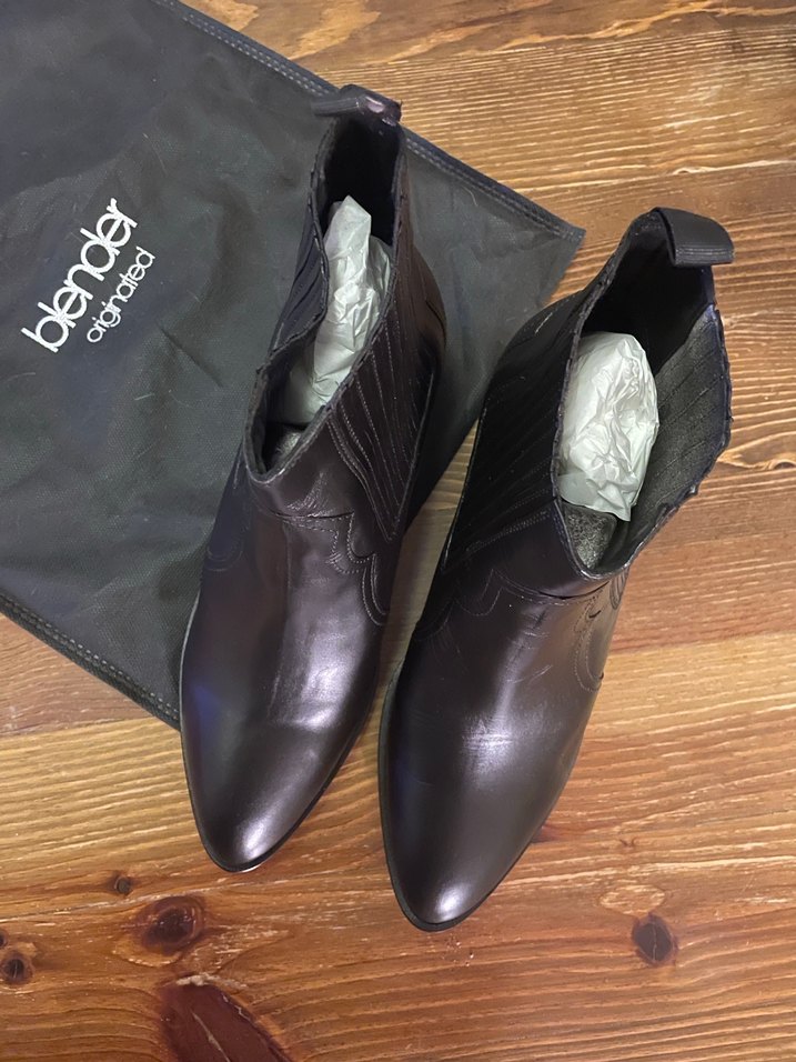 Beymen Blender Gerçek Deri Kovboy Bot - Görsel 2