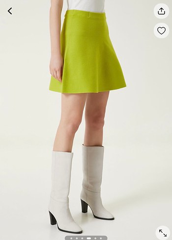 Beymen Club Yeşil Mini Etek - Görsel 4