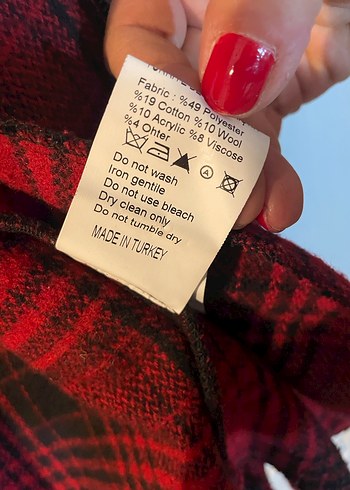 Academia Kırmızı Siyah Kapüşonlu Ceket - Görsel 6