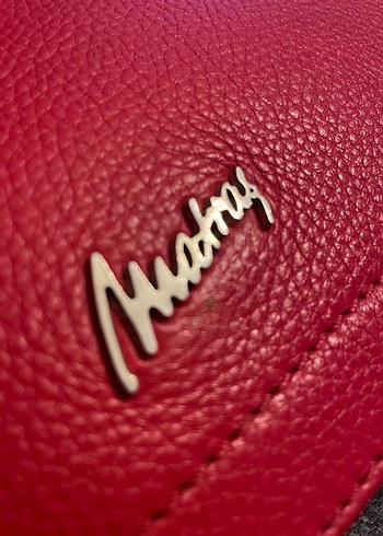 Matraş Gerçek Deri Kırımızı Sırt Çantası - Görsel 5