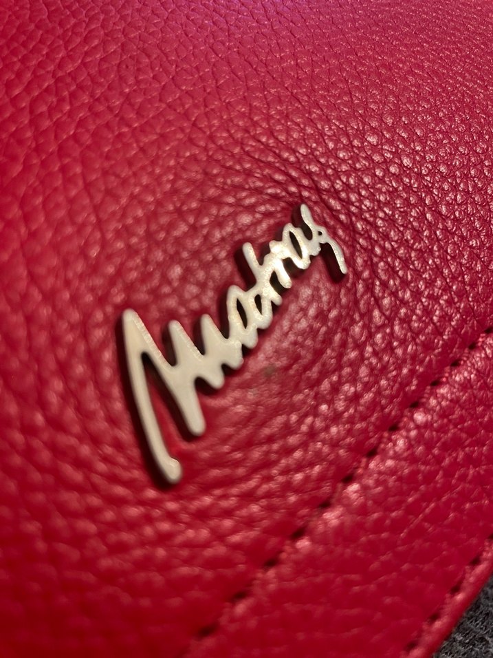 Matraş Gerçek Deri Kırımızı Sırt Çantası - Görsel 5