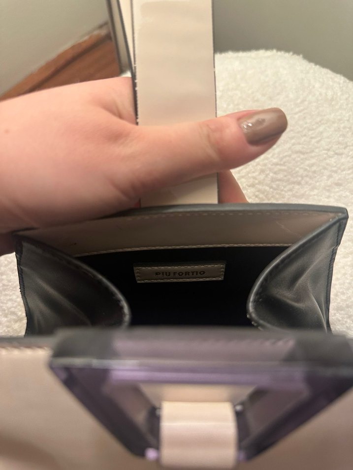 Piu Fortio Üçgen Çanta - Görsel 5