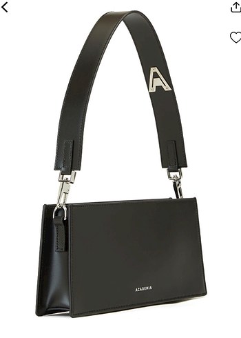 Academia Gerçek Deri Antrasit Kol Çantas - Görsel 2