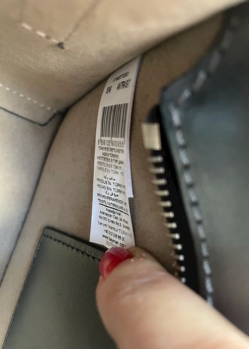 Academia Gerçek Deri Antrasit Kol Çantas - Görsel 10