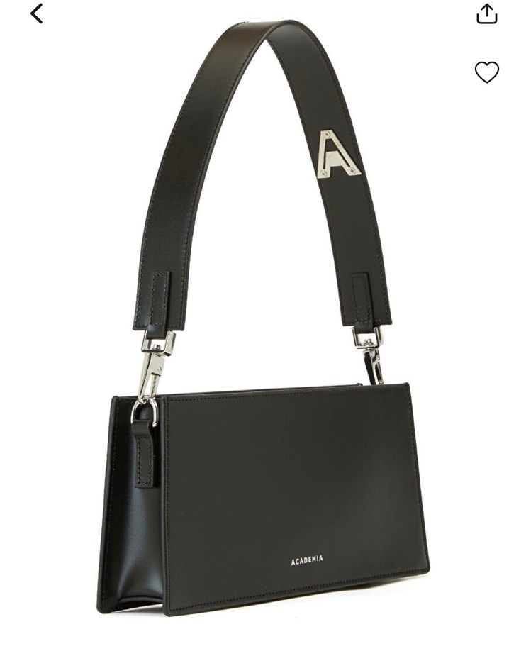 Academia Gerçek Deri Antrasit Kol Çantas - Görsel 2