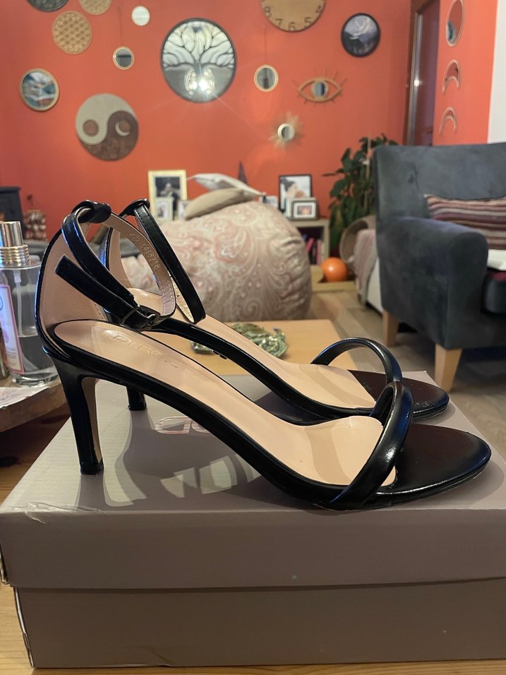 Derimod Gerçek Deri Topuklu Sandalet - Görsel 3