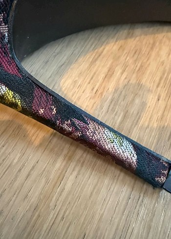 Mango - Floral Desenli Stiletto - Görsel 4