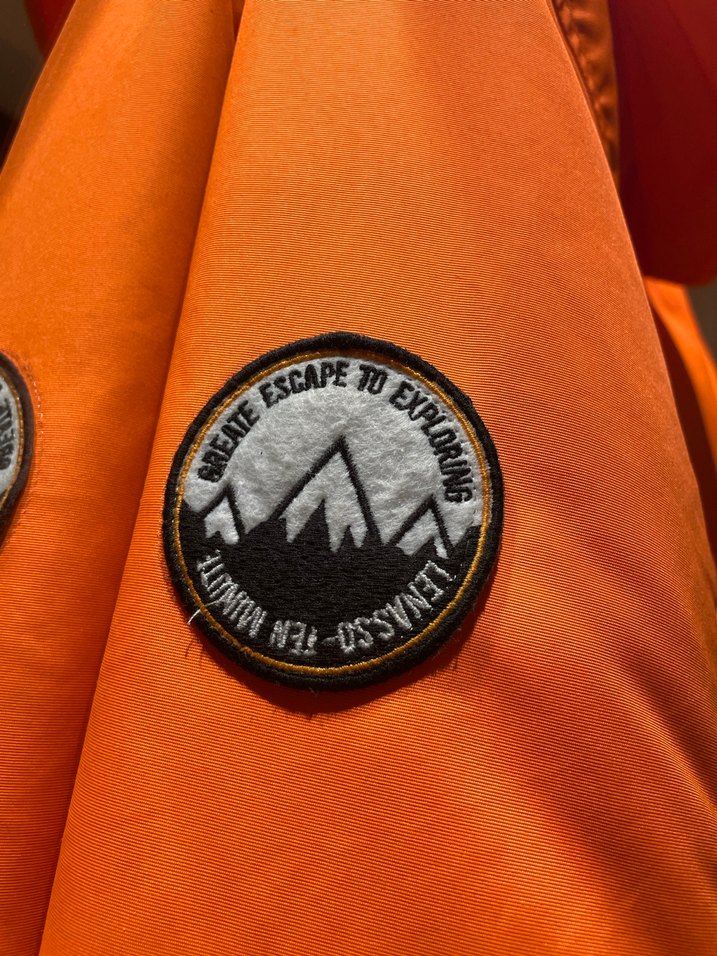 Neon Turuncu Kapüşonlu Erkek Mont - Görsel 4