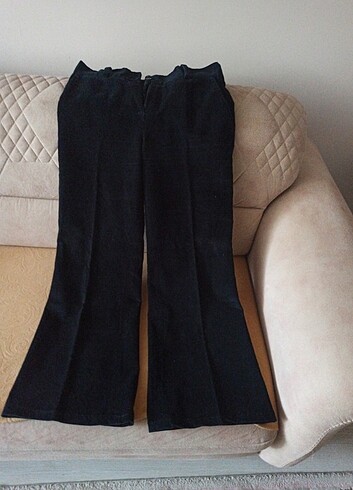 l Beden İnce fitilli pantolon