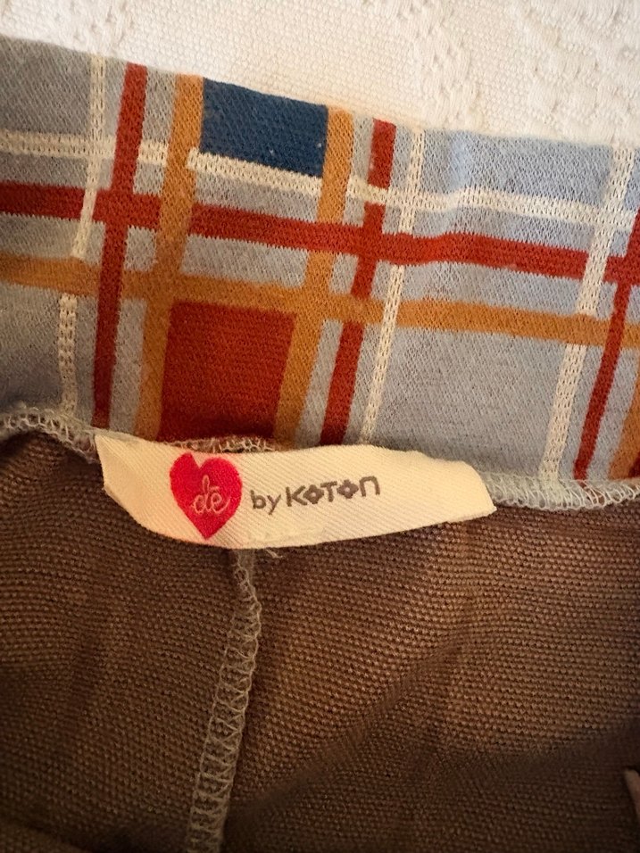 Ekoseli Mini Etek - Görsel 3