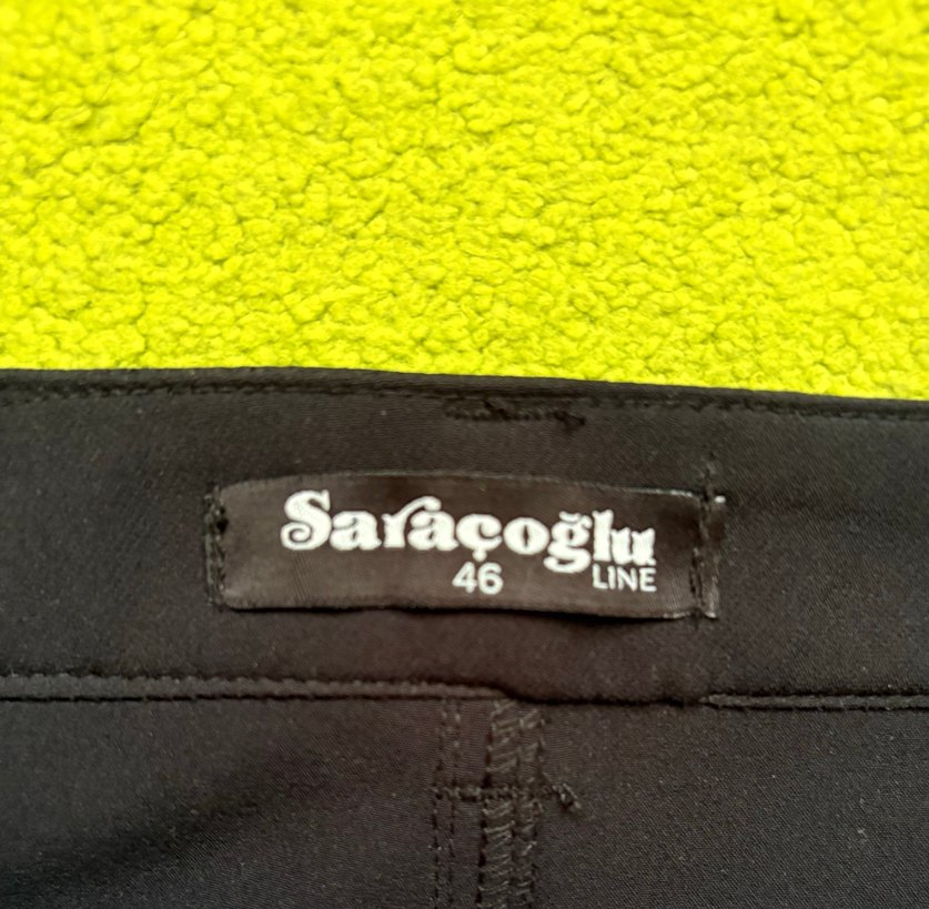 Koyu Lacivert Midi Kalem Etek Fermuarlı - Görsel 3