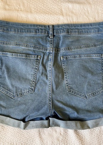 LCW Düğmeli Kot Şort - Görsel 2