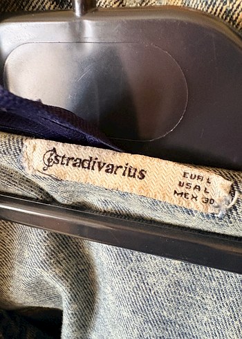 Vintage Mavi Kadın Denim Ceket - Görsel 3