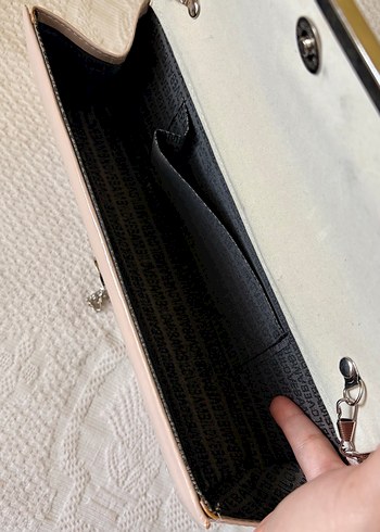 Bej Kadın Portföy Çanta - Görsel 3