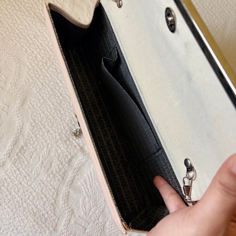 Bej Kadın Portföy Çanta - Görsel 3