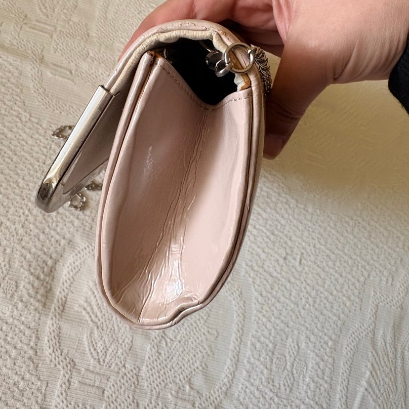 Bej Kadın Portföy Çanta - Görsel 4