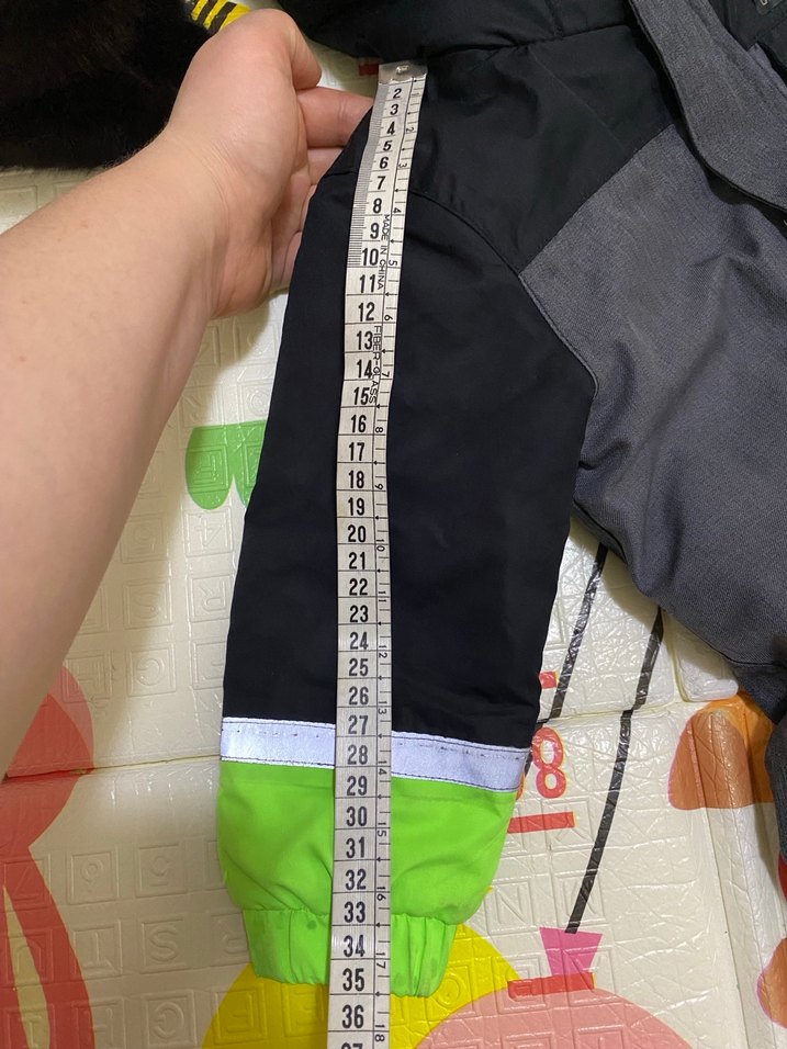 Gri Bebek Erkek Polar Kar Tulumu - Görsel 5