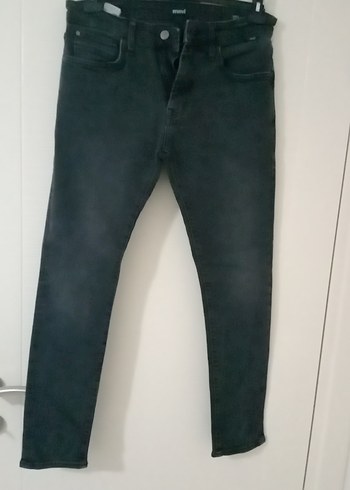 Gri Regular Fit Denim Erkek Kot Pantolon - Görsel 2