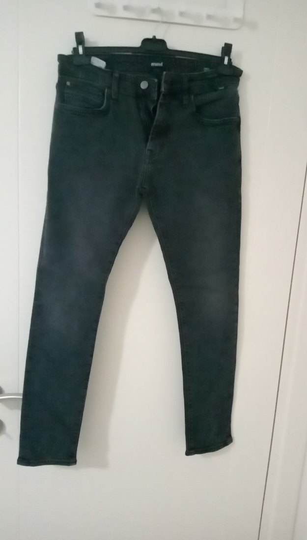 Gri Regular Fit Denim Erkek Kot Pantolon - Görsel 2