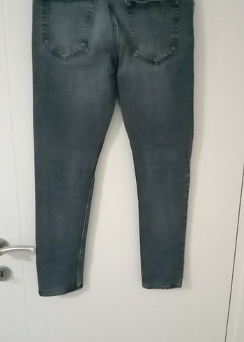 Gri Erkek Denim Pantolon Regular Fit - Görsel 4
