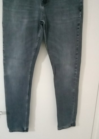 Gri Erkek Denim Pantolon Regular Fit - Görsel 2