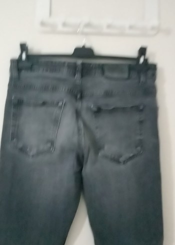 Gri Erkek Denim Pantolon Regular Fit - Görsel 3