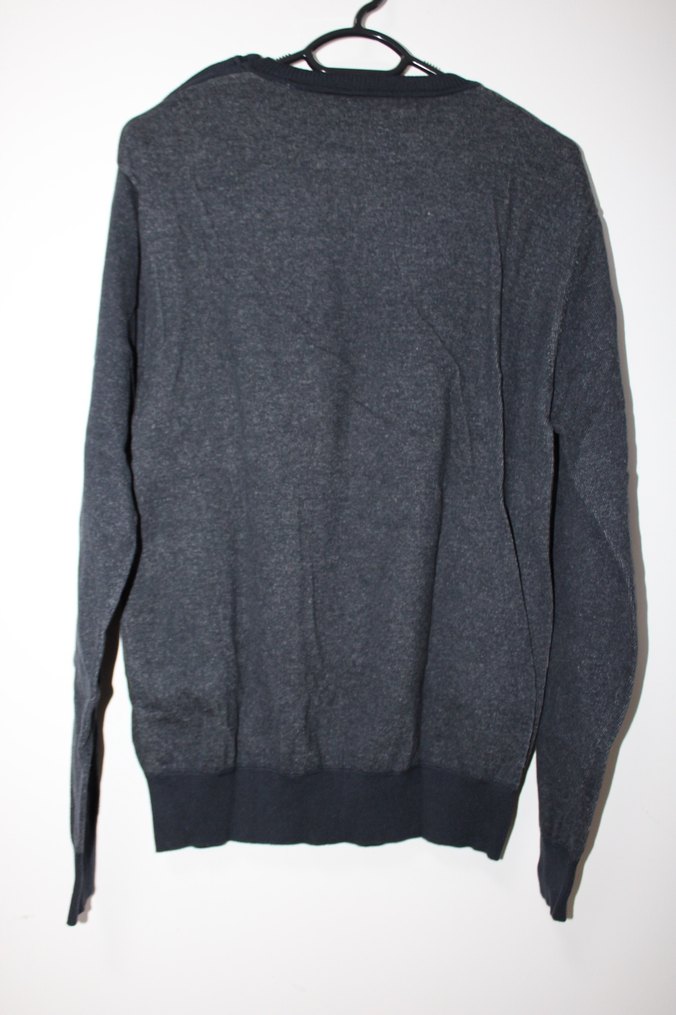 Jack Jons Gri Düğmeli Erkek Denim Kazak - Görsel 2