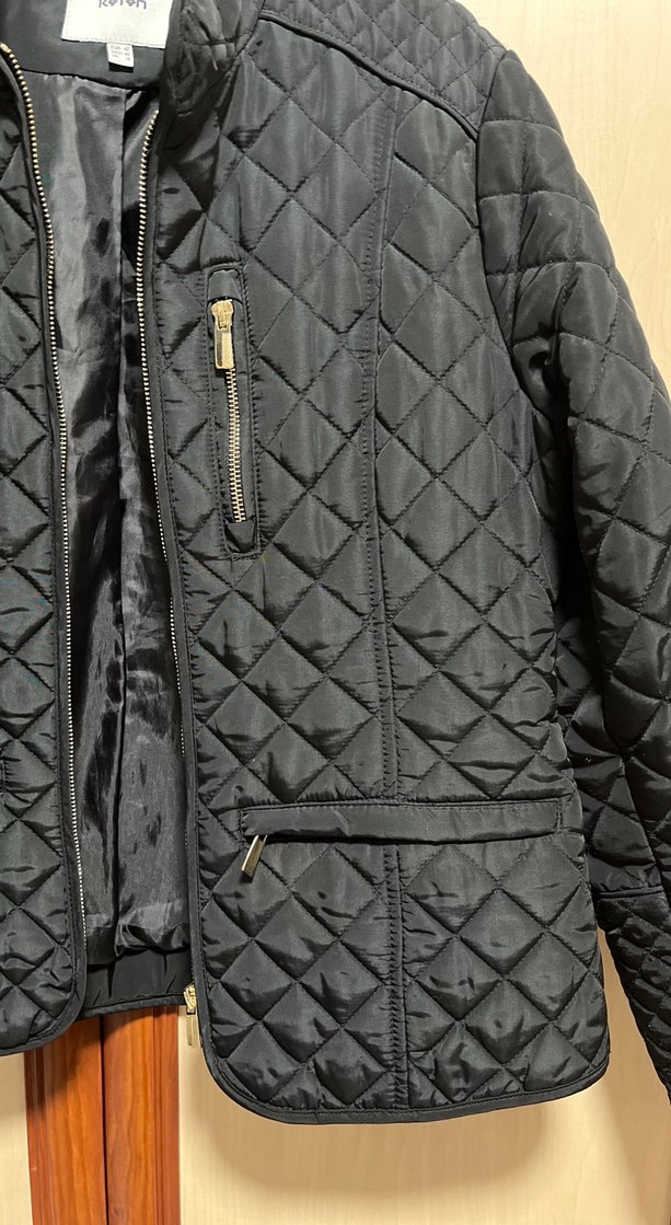 Koton Kapitone Siyah Kadın Ceket - Görsel 3