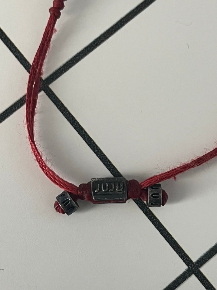 Gri Erkek Punk Tarzı Juju bileklik - Görsel 5