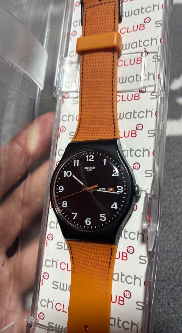 Orijinal Kutulu Swatch Unisex Kol Saati - Görsel 3