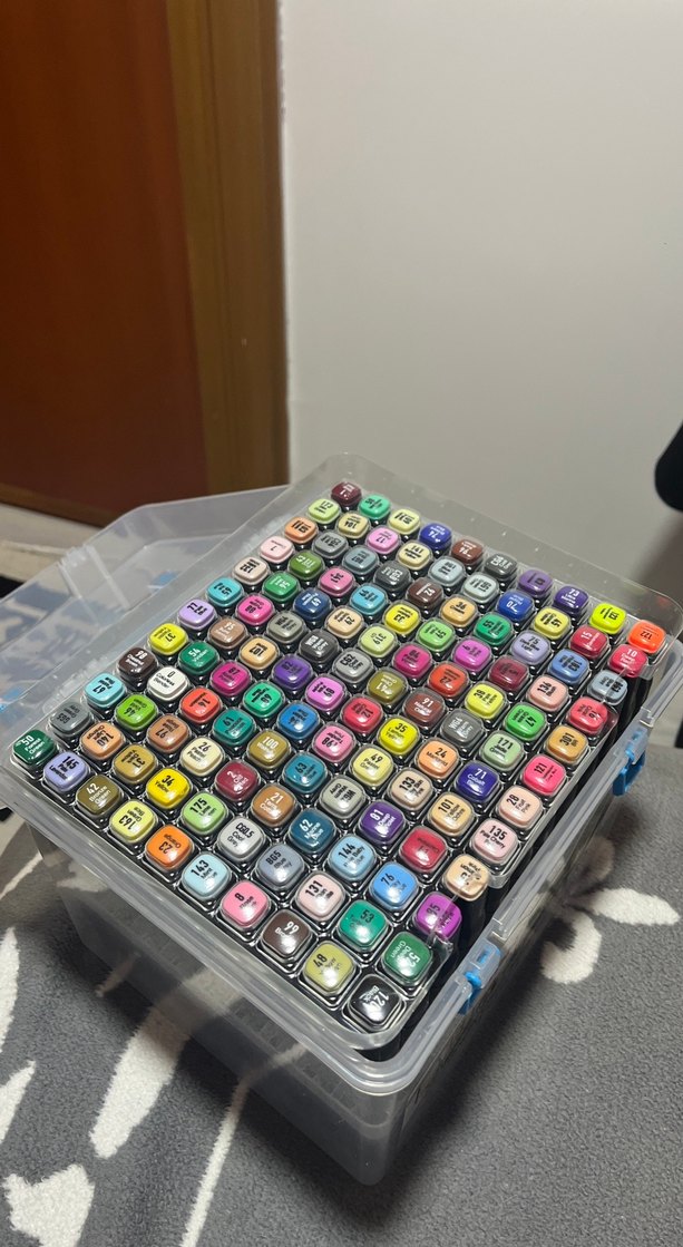 Çift Uçlu Grafik Çizim Markör Seti 120 Renk - Görsel 3