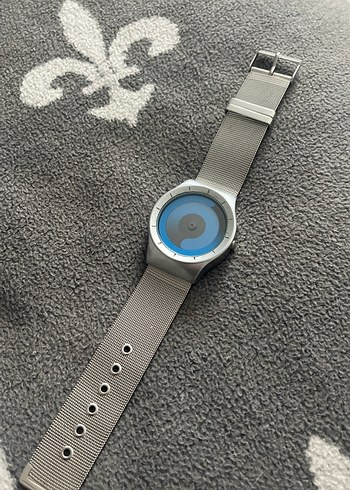 Minimalist Mavi Gri Erkek Kol Saati - Görsel 2