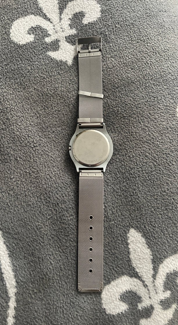 Minimalist Mavi Gri Erkek Kol Saati - Görsel 3