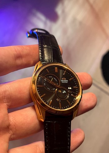 Orient Rose Gold Sun/Moon Automatic saat - Görsel 4