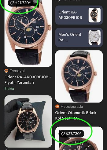 Orient Rose Gold Sun/Moon Automatic saat - Görsel 10